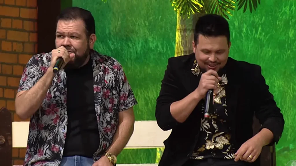 Imagem junior e gustavo do artigo Junior e Gustavo cantam no Terra da Padroeira