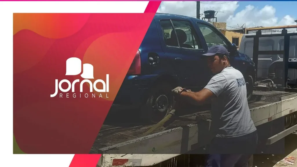 Imagem 2703JORNAL REGIONAL do artigo Aparecida (SP) tem 60 carros abandonados nas ruas