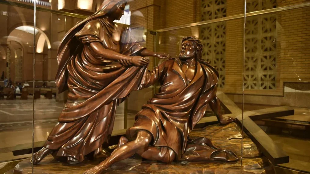 Imagem Maria e Jesus do artigo Por que o Sábado Santo é dedicado a Maria?