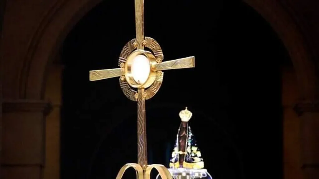 Imagem Corpus Christi do artigo Santuário Nacional celebra Corpus Christi sem presença de fiéis