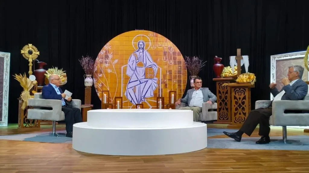 Imagens da gravação do "Em comunhão"