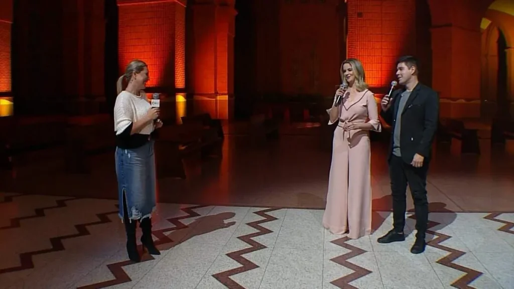 Imagem maria cecilia e rodolfo santa receita do artigo Maria Cecília e Rodolfo conversam com o Santa Receita