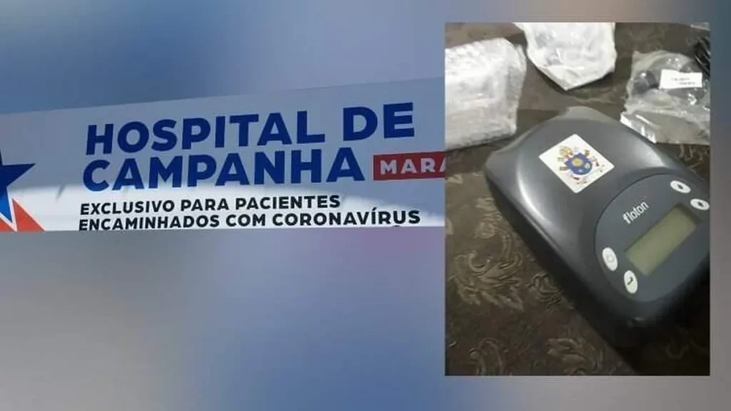 Imagem respirador do artigo Bispo de Marabá (PA) agradece doação de respirador enviado por Papa Francisco