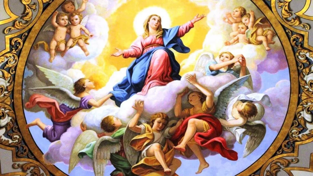 Imagem Assuncao de Maria do artigo A Virgem Maria morreu? 3 santos nos ensinam sobre esse mistério!