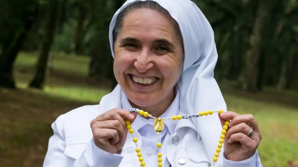 Imagem irma zelia reproducao do artigo Irmã Zélia fala sobre seu chamado vocacional