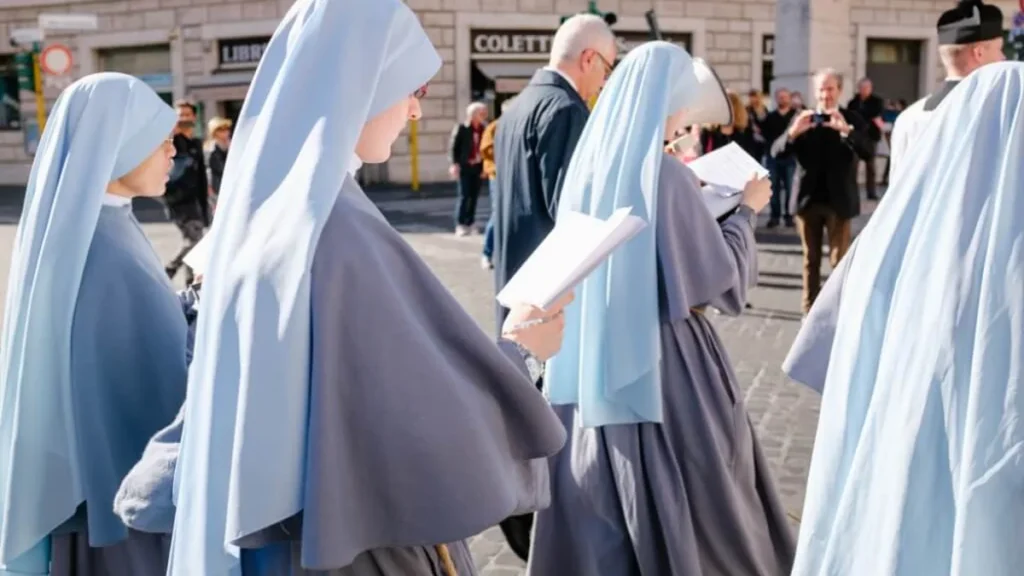 Imagem religiosas freiras do artigo Papa Francisco envia carta a religiosos do Brasil