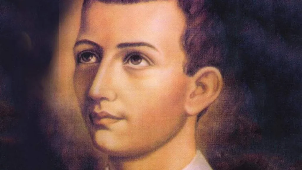Imagem geraldo jovem do artigo O amor de São Geraldo para com os pobres