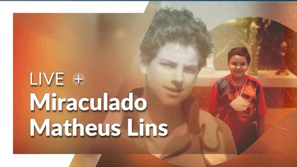 Imagem miniatura Miraculado Matheus Lins do artigo O milagre do beato Carlo Acutis