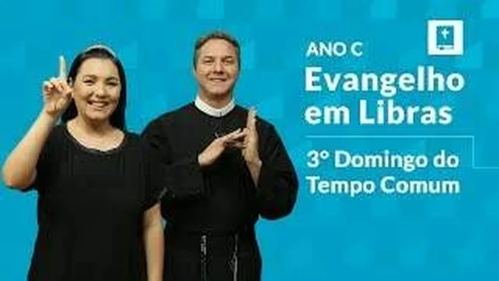 Imagem 03o domingo do tempo comum ano c do artigo Evangelho em Libras | 3º Domingo do Tempo Comum – Ano C