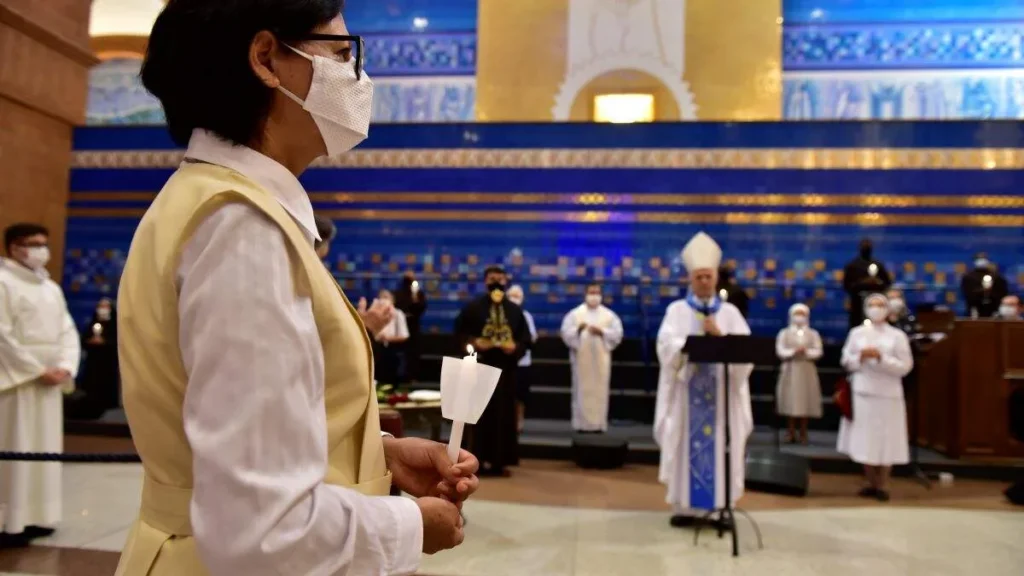 Imagem Dia Mundial da Vida Consagrada Missa SN Fev2021 do artigo Ação de graças pela vida consagrada: “O rosto ressuscitado de Jesus”