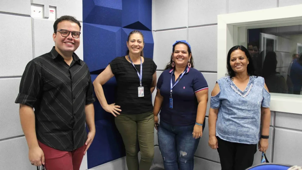 Rafael Alves, Marluce Botelho, Ana Paula Coelho e Lúcia de Paula