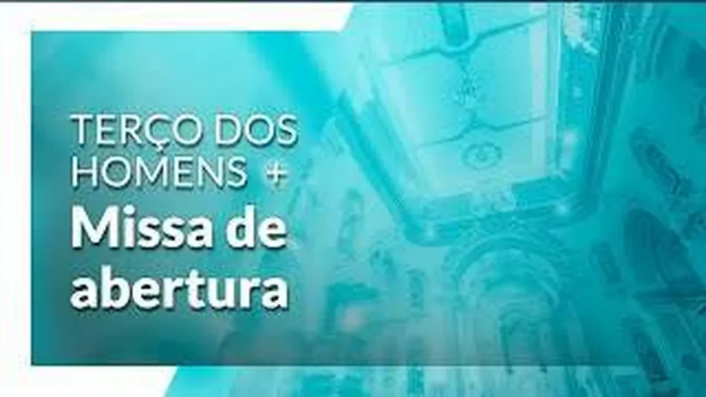 Imagem missa de abertura 13a romaria nacional virtua do artigo Missa de Abertura | 13ª Romaria Nacional Virtual do Terço dos Homens