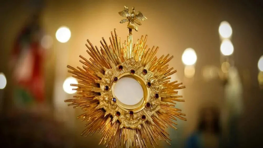 Imagem santissimo sacramento do artigo Homilia JM: Queremos ver Jesus!