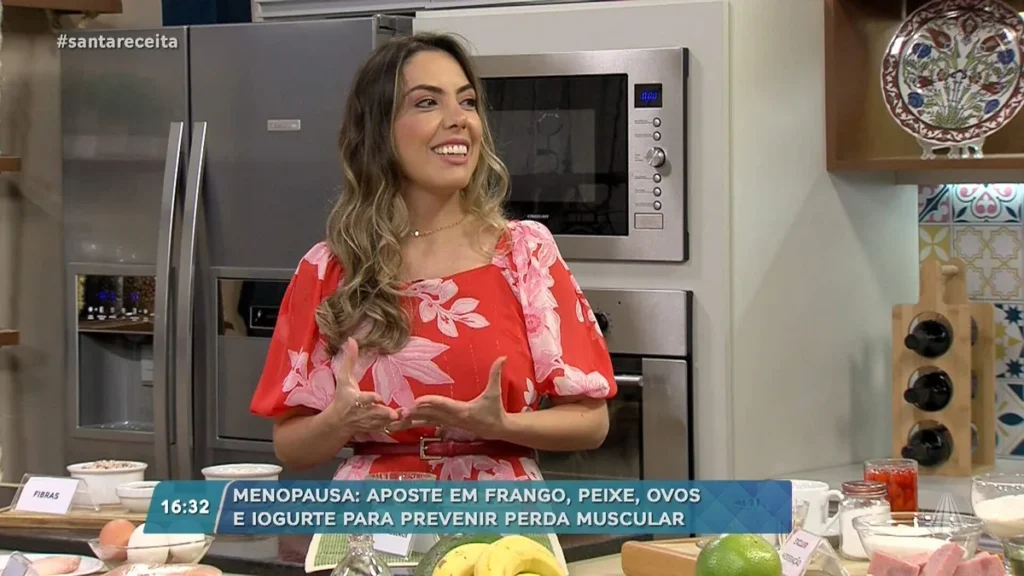 Juliana Querido dá dicas de alimentação para quem está passando pela menopausa