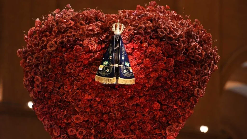 Imagem Nossa Senhora Aparecida no coracao do artigo Trilhando a Semana Santa com Nossa Senhora