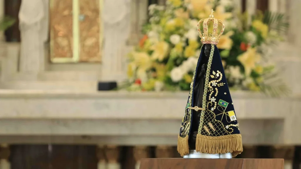 Imagem imagem de nossa senhora aparecida do artigo A Devoção mariana através dos séculos