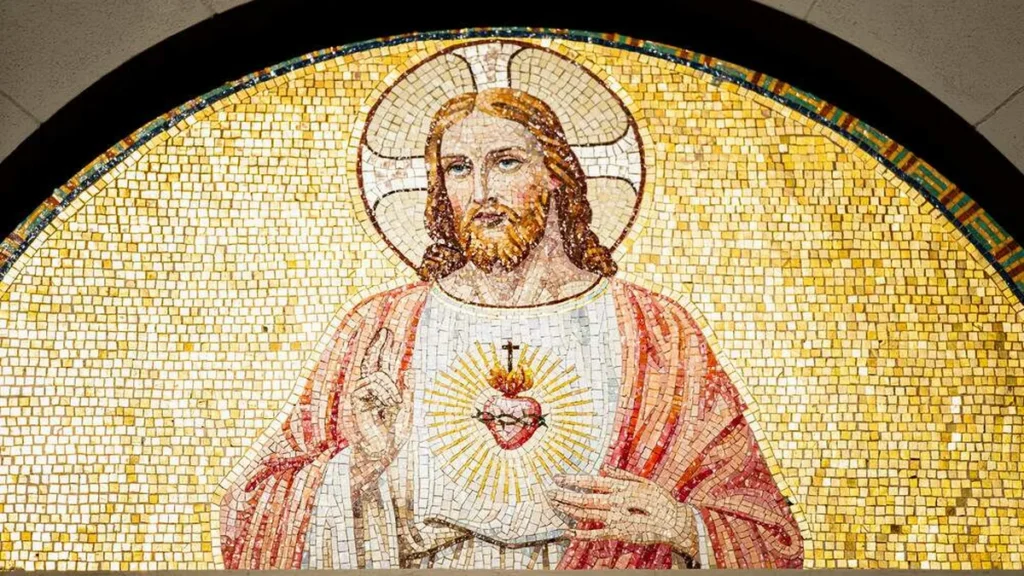 Imagem sagrado coracao de jesus do artigo O que podemos aprender com o Sagrado Coração de Jesus