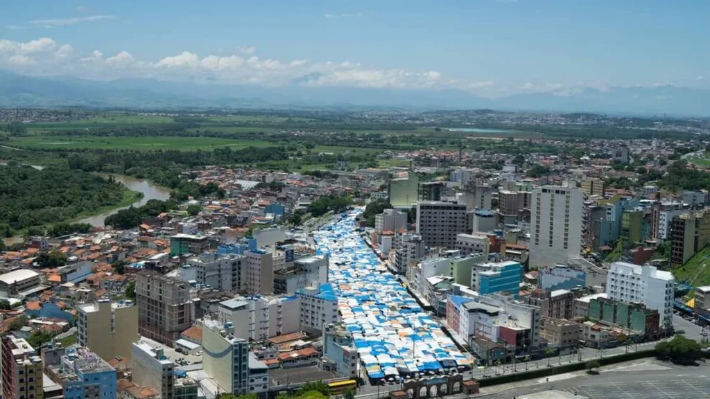 Imagem feira aparecida do artigo Passeio na Feira e na Balsa em Aparecida antes da pandemia