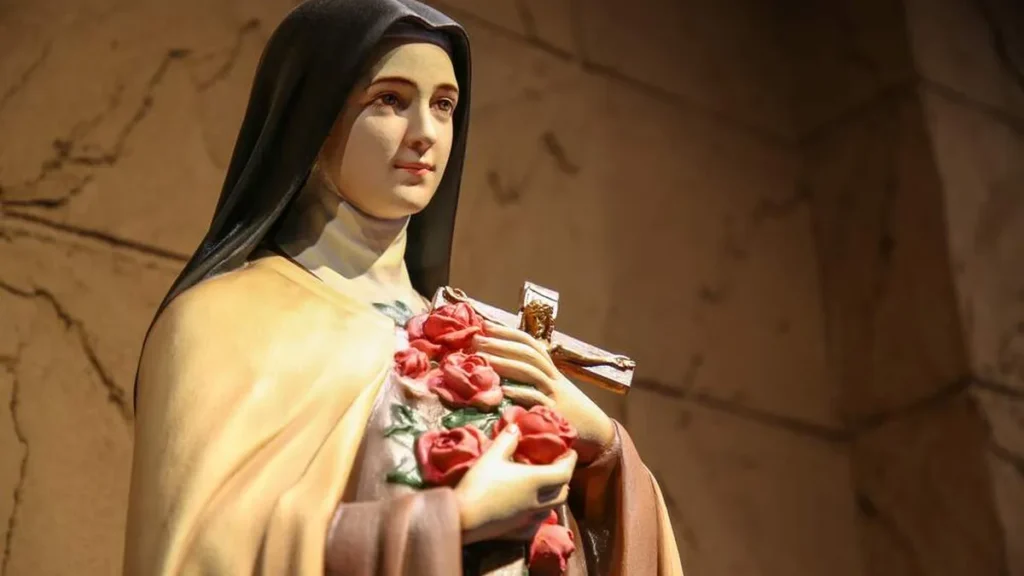 Imagem imagem de santa teresinha do artigo Você já recebeu uma rosa de Santa Teresinha do Menino Jesus?