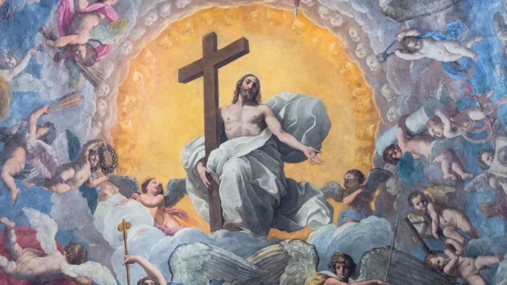 Imagem Cristo glorioso do artigo O Advento e as vindas de Jesus Cristo