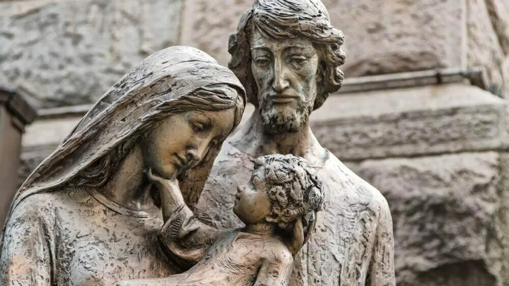 Imagem sagrada familia do artigo Sagrada Família de Nazaré, modelo de família unida diante das dificuldades