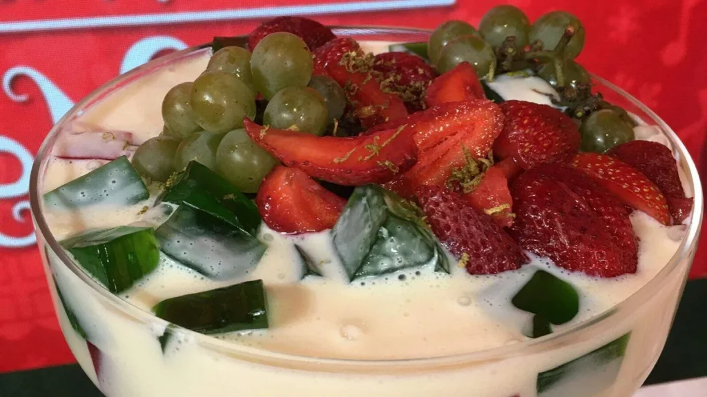 Imagem gelatina de natal do artigo Gelatina de Natal - Santa Receita