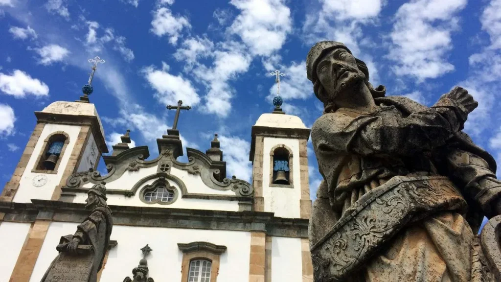 Imagem Igreja de Congonhas e Aleijadinho1 do artigo A arte sacra de Antônio Francisco Lisboa e sua espiritualidade
