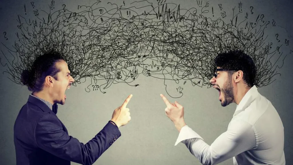 Imagem discussao politica briga conflito do artigo Conservador além dos símbolos