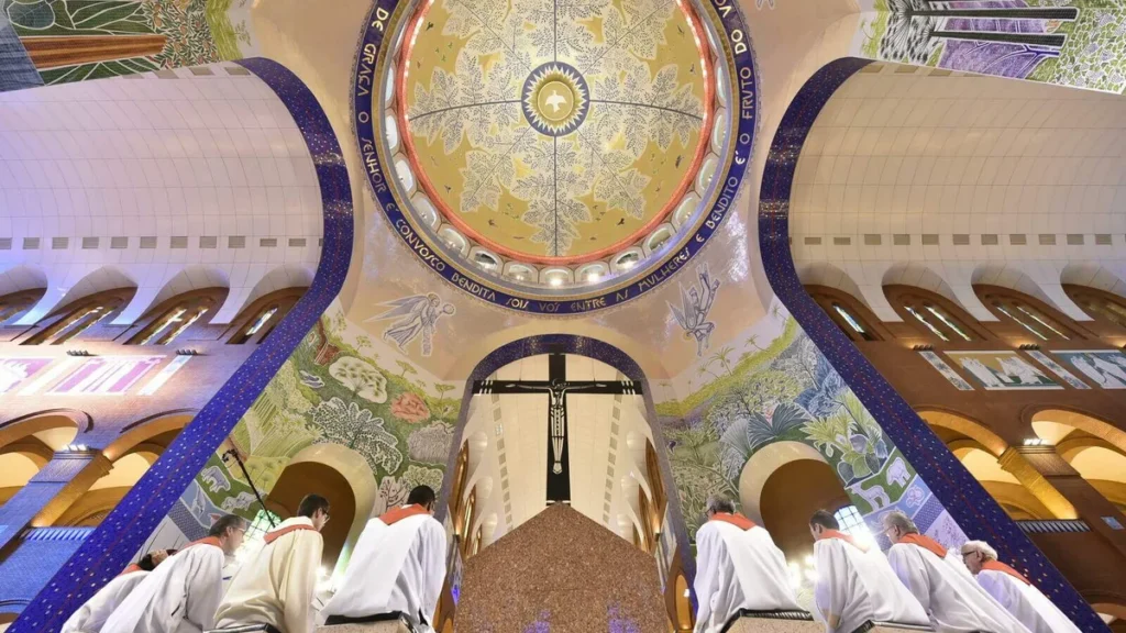 Imagem Inauguracao do Circuito de Visitacao a Cupula 2 do artigo Conheça a cúpula do Santuário Nacional em 360º