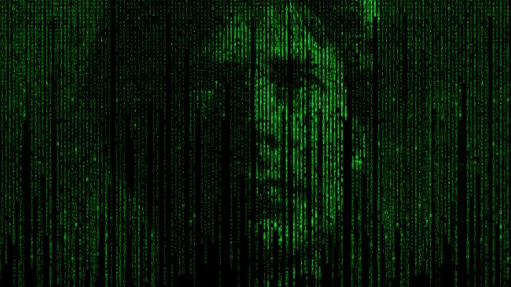 Imagem matrix algoritmo realidade virtual do artigo Algoritmos Digitais e sua interferência no comportamento das pessoas