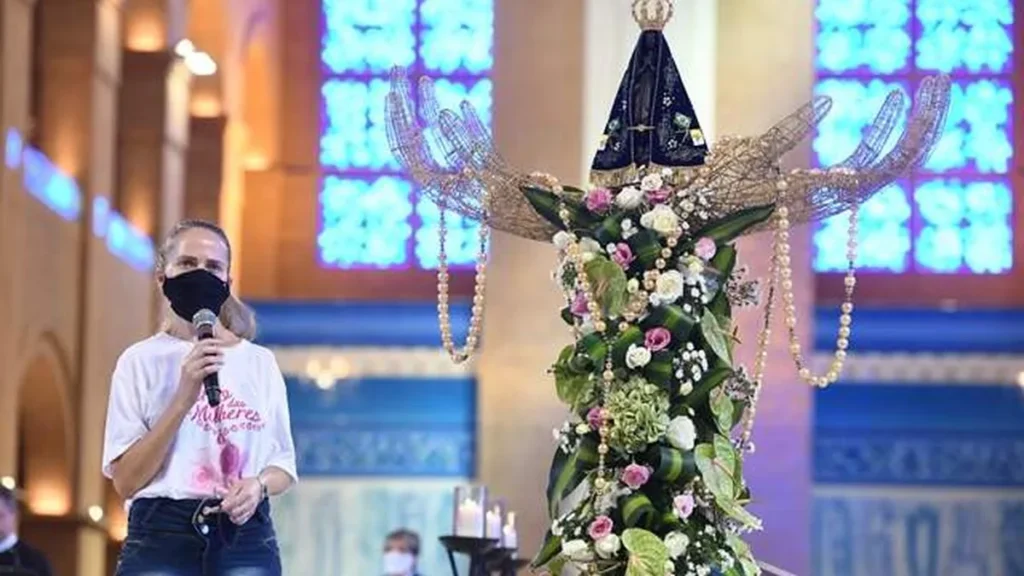 Imagem Terco das Mulheres Thiago Leon do artigo Em semana da mulher, Santuário Nacional recebe Romaria do Terço das Mulheres