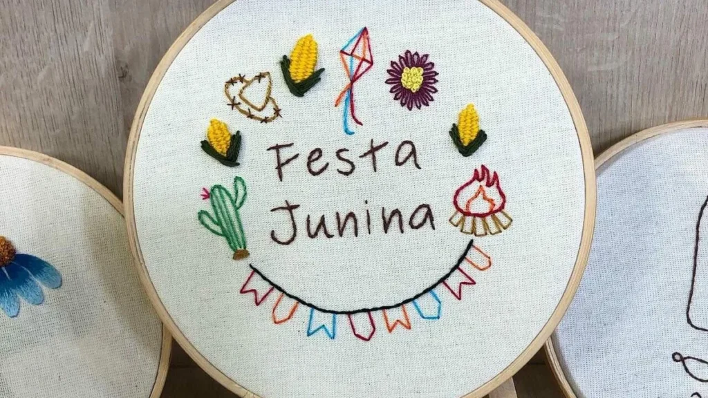 Imagem Bordado do artigo Bordado Festa Junina – Faça Você Mesmo