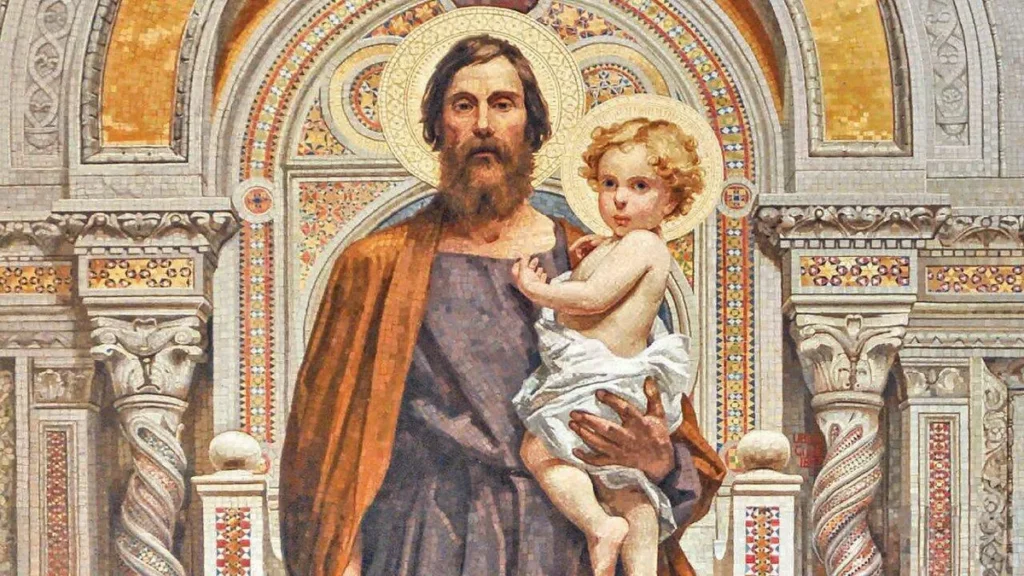 Imagem Jose e Jesus Vatican Media do artigo Antiga oração a São José para pedir um benefício espiritual