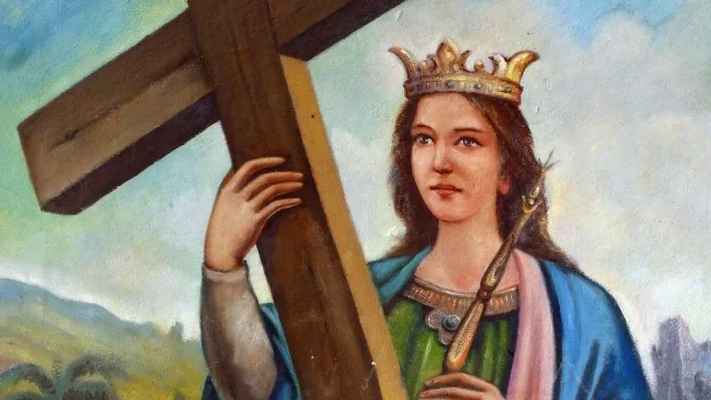 Imagem Santa Helena segurando a Cruz do artigo O encontro da Cruz de Cristo por Santa Helena
