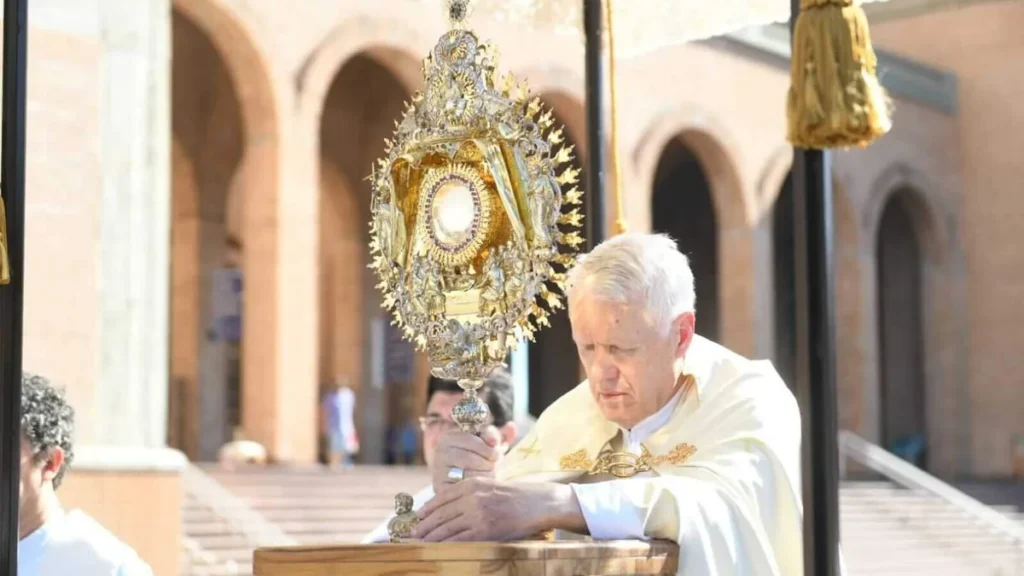 Imagem missa e procissao sem fieis corpus christi 5 do artigo Confira os horários das celebrações de Corpus Christi nesta quinta