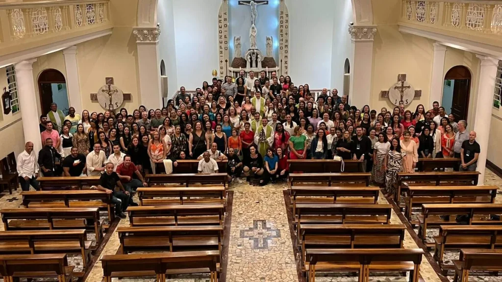 Encontro entre colaboradores