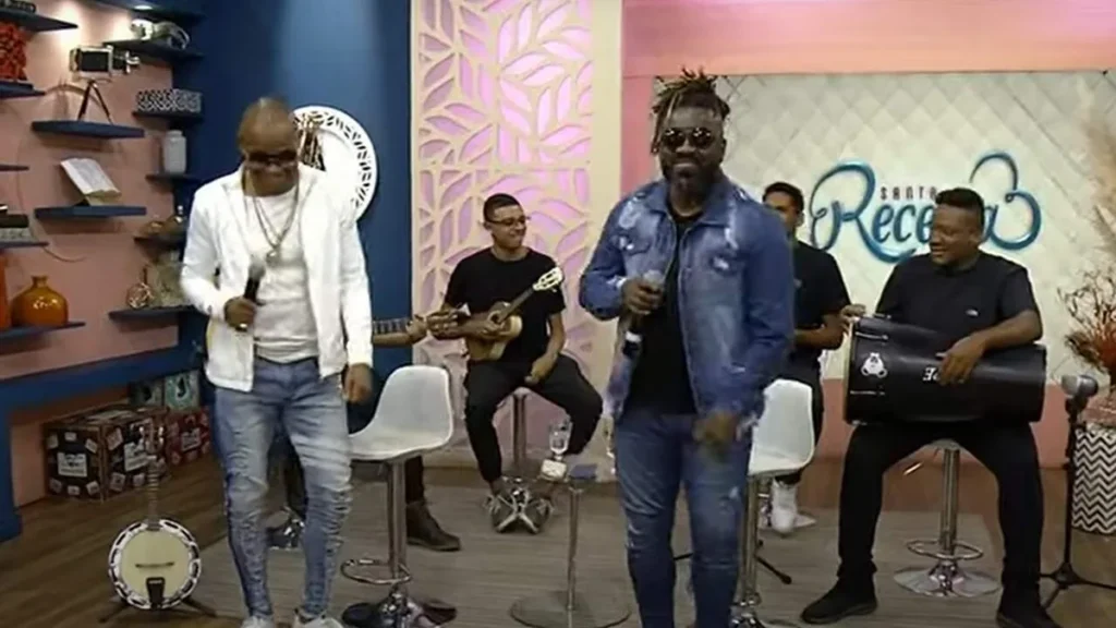 Imagem santa receita pagode do artigo Juninho do Banjo e Wagninho cantam pagodes de sucesso dos anos 90