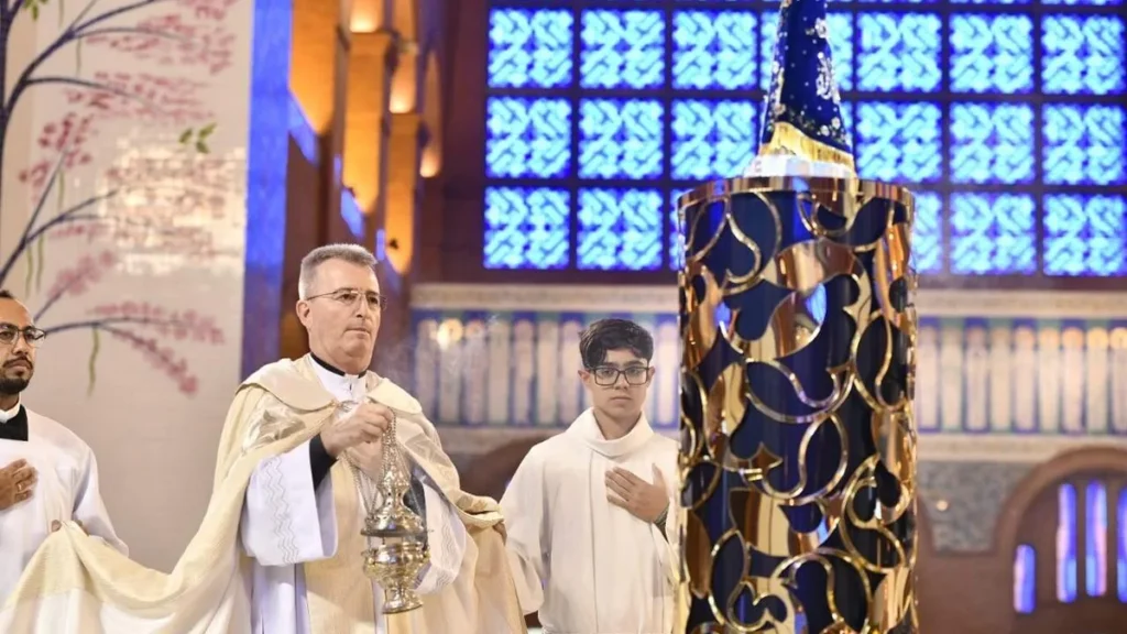 Imagem 1 dia novena da tarde santuario nacional do artigo 1º dia da Novena destaca Maria como modelo para o caminho sinodal da Igreja
