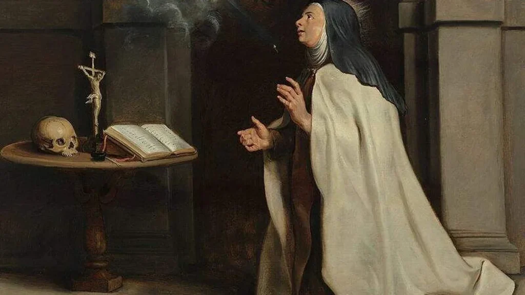Imagem A visao do Espirito Santo por Santa Teresa DAvila do artigo A segunda morada de Santa Teresa de Ávila