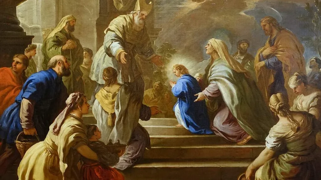 Imagem RdA Nov22 Escola de Maria do artigo Maria é o templo perfeito preparado por Deus
