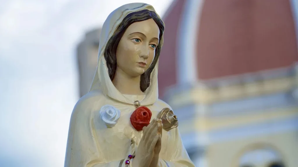 Imagem Nossa Senhora Rosa Mistica do artigo Reze a Hora da Graça Universal de Nossa Senhora