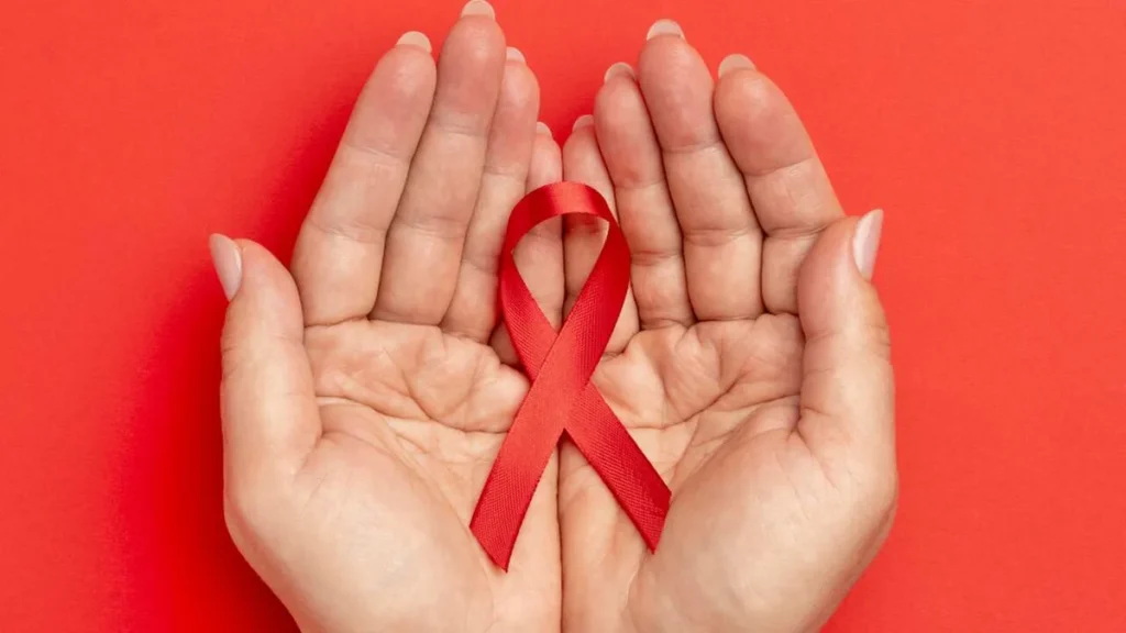 Imagem Simbolo da Luta contra a AIDS do artigo Dezembro Vermelho e a importância de combater o preconceito