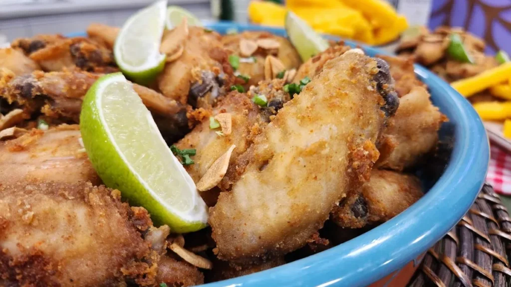 Imagem POLENTA E ASINHA DE FRANGO FRITA do artigo Polenta e Asinha de Frango Frita - Santa Receita