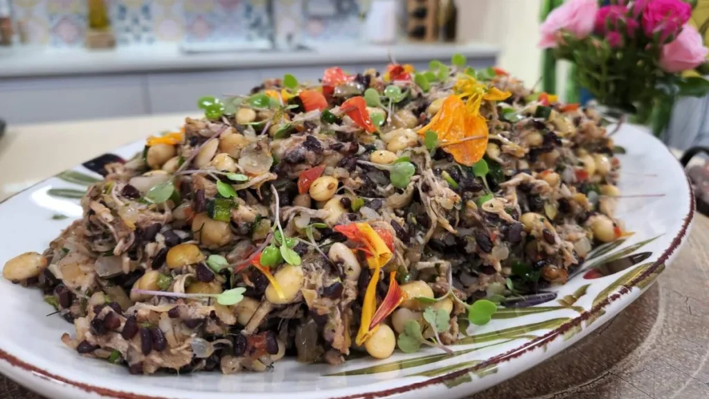 Imagem saladadefrango do artigo Salada de Grãos e Frango - Minicurso Santa Receita