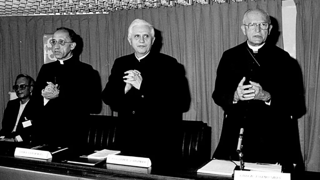 Imagem Joseph Ratzinger no Rio em 1990 do artigo Curso de Bispos do Rio de Janeiro terá homenagem a Bento XVI