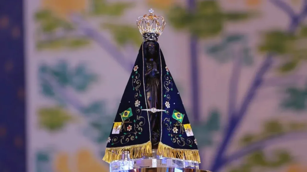 Imagem Nossa Senhora Aparecida 9 dia Novena da tarde 2022 do artigo Comece o ano no Santuário Nacional com histórias de fé