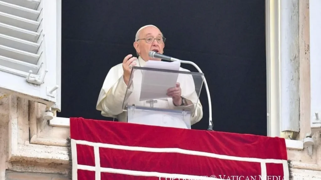 Imagem Papa Francisco no Angelus 08 01 2023 do artigo "A justiça de Deus é misericordiosa!", diz o Papa Francisco
