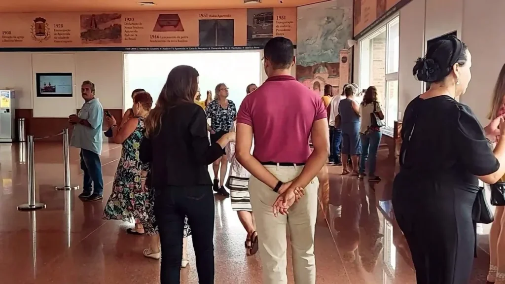 Imagem RA visita o mirante da torre brasilia do artigo Passeio na Casa da Mãe Aparecida: visite o Mirante!