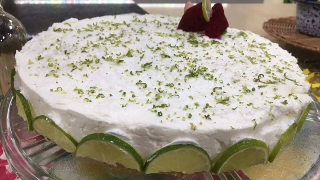Imagem TORTA MOUSSE DE LIMAO do artigo Torta Mousse de Limão - Santa Receita