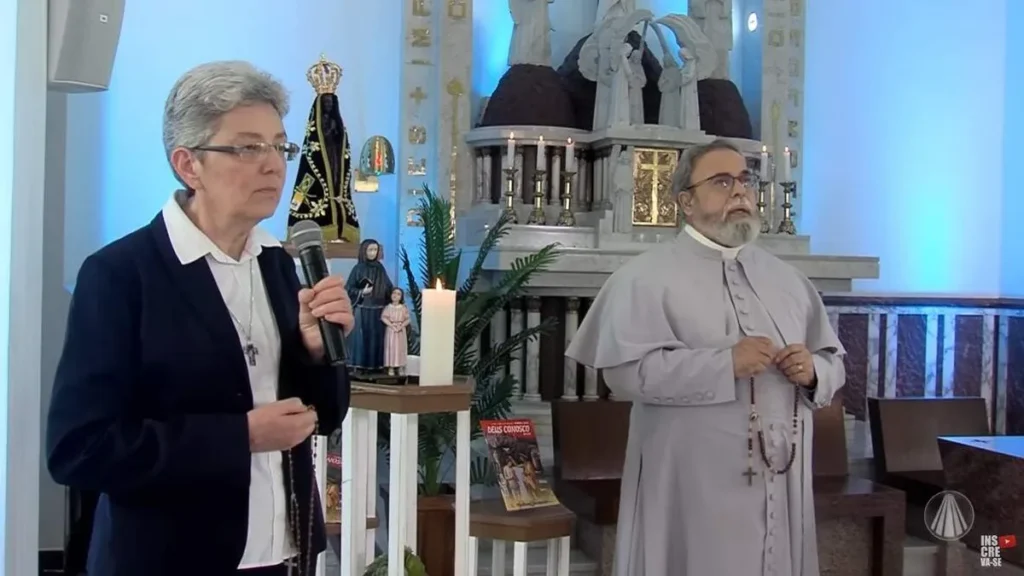 Imagem Terco de Aparecida do artigo Terço de Aparecida com Pe. Antonio Maria - 24 de janeiro de 2023 [Mistérios Dolorosos]